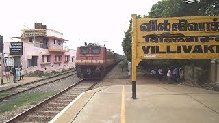 preview picture of video 'Honking Erode WAP-4 with Mangalore Chennai West Coast Express!!'