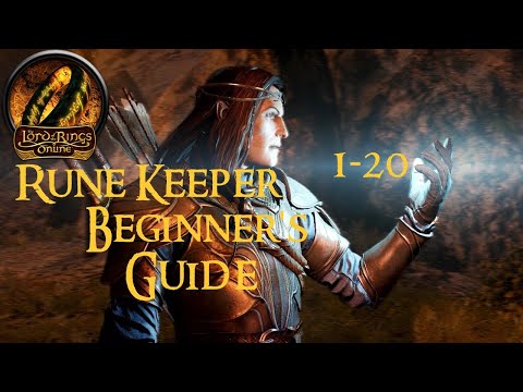 Lord of the Rings Online 2022 Rune Keeper 1-20 Beginners Guide