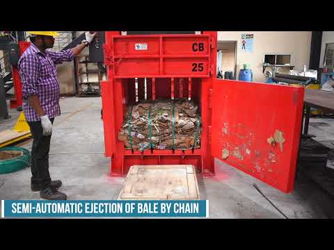 FABTEXBALER - Cardboard Baling Press Machine