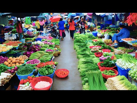 Uncovering Hidden Food Gems of Cambodia: A Tour Through Traditional Market Delights!