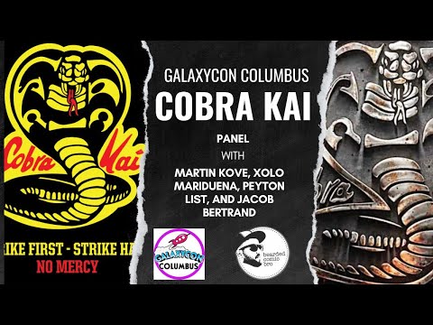Cobra Kai Panel at GalaxyCon Columbus