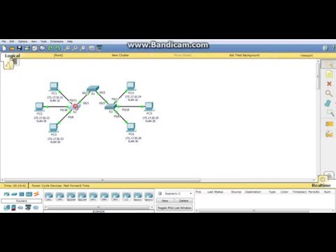 Configuring VLANs 3.2.1.7 (CCNA 2) Part 1