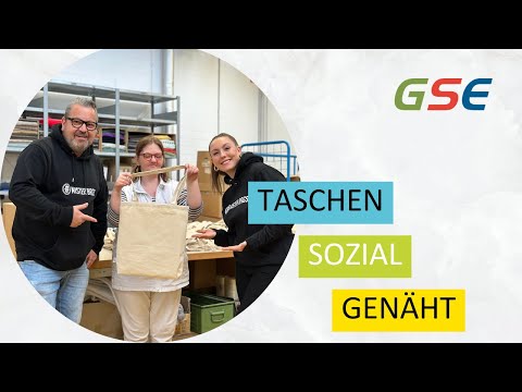 Mister Bags besucht die GSE-Werkstatt Borbeck