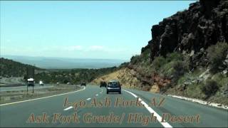 preview picture of video 'I-40 Ash Fork, AZ Ask Fork Hill / High Desert Grade'