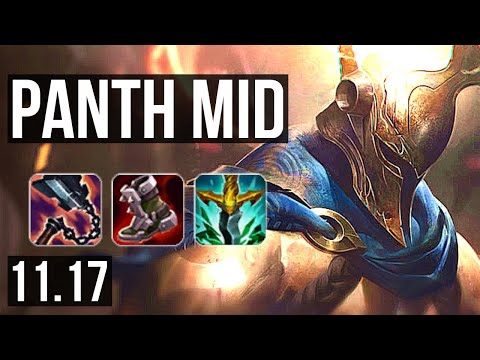 PANTHEON vs YASUO (MID) | 8/1/12, 66% winrate, Godlike | KR Challenger | v11.17
