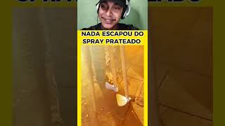 Alguém tire o spray desse homem kkkk #react #memes