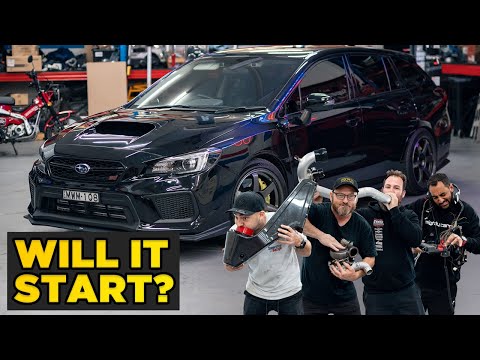 First Start of our Built H6 Engine - Marty's Levorg Part 15