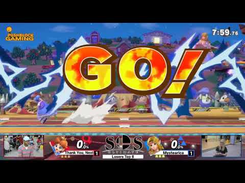 [SOS:U] - Thank You, Next (Peach) vs Mystearica (Zelda, Palutena) - Losers Top 8