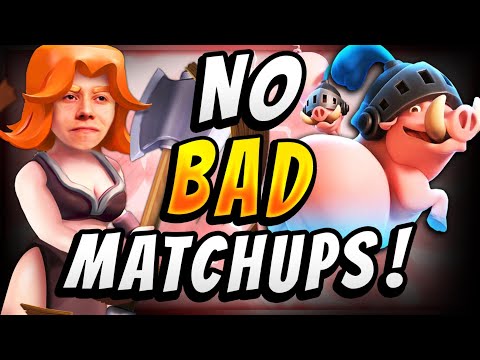 UNDEFEATED F2P Deck! ONLY Common & Rare Cards!  — Clash Royale