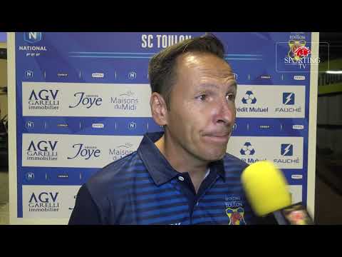 SC Toulon vs Pau FC (National - J6) : Interview coach Pujo d'après-match