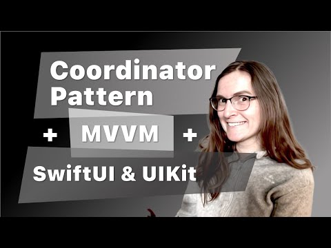 Swift Tutorial: How to use Coordinator Pattern with MVVM - Advanced Navigation in UIKit & SwiftUI thumbnail