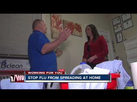 Stop the flu from spreading at home