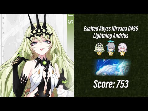 EX Abyss Nirvana - Lightning Andrius D496 (753 Pts) IO (SS0)/HoTr (SS2)/LV (SS1)