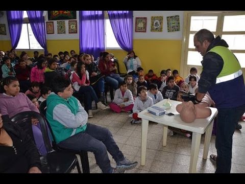Boulogne: Alumnos de aprendieron técnicas de RCP