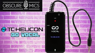 Video thumbnail for TC Helicon GO Vocal - A Mobile Audio Interface That Simply Gives You Good Audio On The Cheap by Obscure Mics