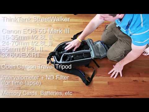 What's In My Bag? Destination Engagement Session with the ThinkTank StreetWalker