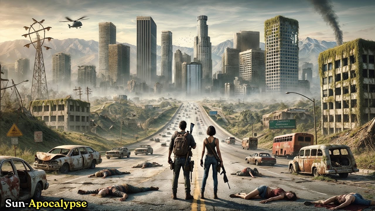 Last 10 Humans in Plane, Surviving on Post-Apocalyptic Earth ⚡ Sci-fi Series Explained Hindi