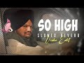 So High X Sidhu Moose Wala || So High Slowed Reverb || Sidhu Moose Wala Status