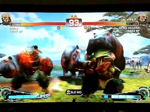 Bullcat [Gouken] vs KEIKE DESORA [Gouken] SUPER STREET FIGHTER 4 - Japanese Online Ranked Matches