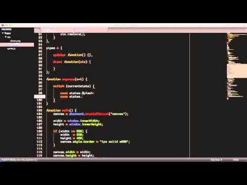 Tutorial Javascript Flappy Bird 1 Html5 Game Programming Tutorial Javascript