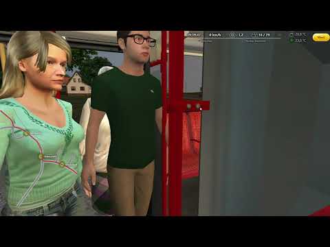 OMSI 2 Map Grundorf Einsteindorf Krankenhaus nach Nordspitze Bauernhof