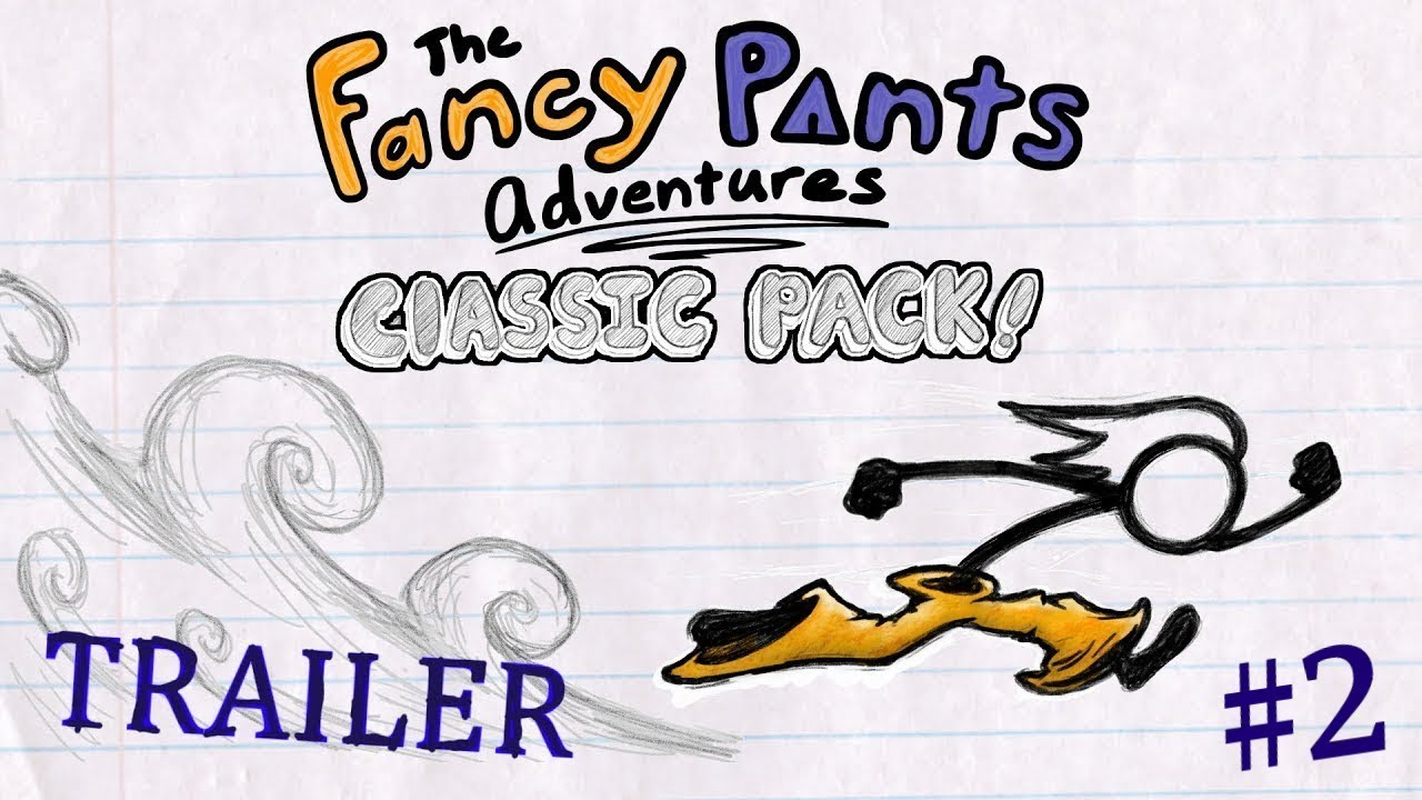 The Fancy Pants Adventures: Classic Pack - Early Access Trailer (Unofficial) - YouTube