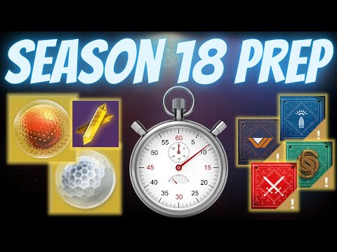 One Minute Prep Guide For Season 18! | Destiny 2