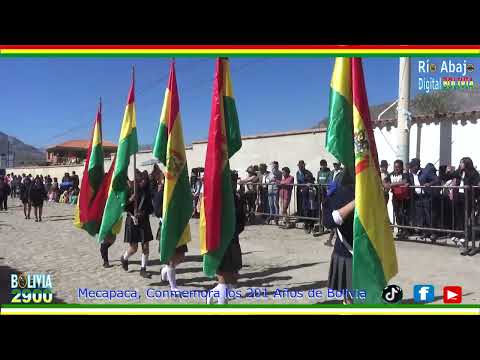 Desfile Cívico 2026 en Mecapaca, Parte 1
