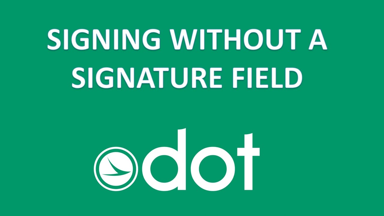 Adding Digital Signature Fields directly to PDF (Adobe & BlueBeam)