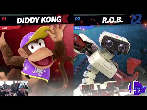 Rise 'N Grind 2023 Singles Top 64 - MKBigBoss (R.O.B.) Vs. LightningCam (Diddy Kong)