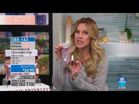 HSN | Christie Brinkley Authentic Makeup Premiere 02.08.2018 - 11 AM