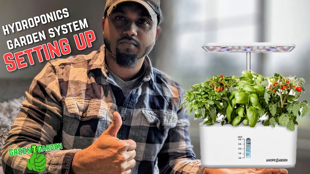 How to setup a hydroponics garden system #ahopegarden #gardening #hydroponics