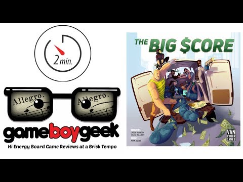 The Big Score (Allegro 2-min) Review with the Game Boy Geek