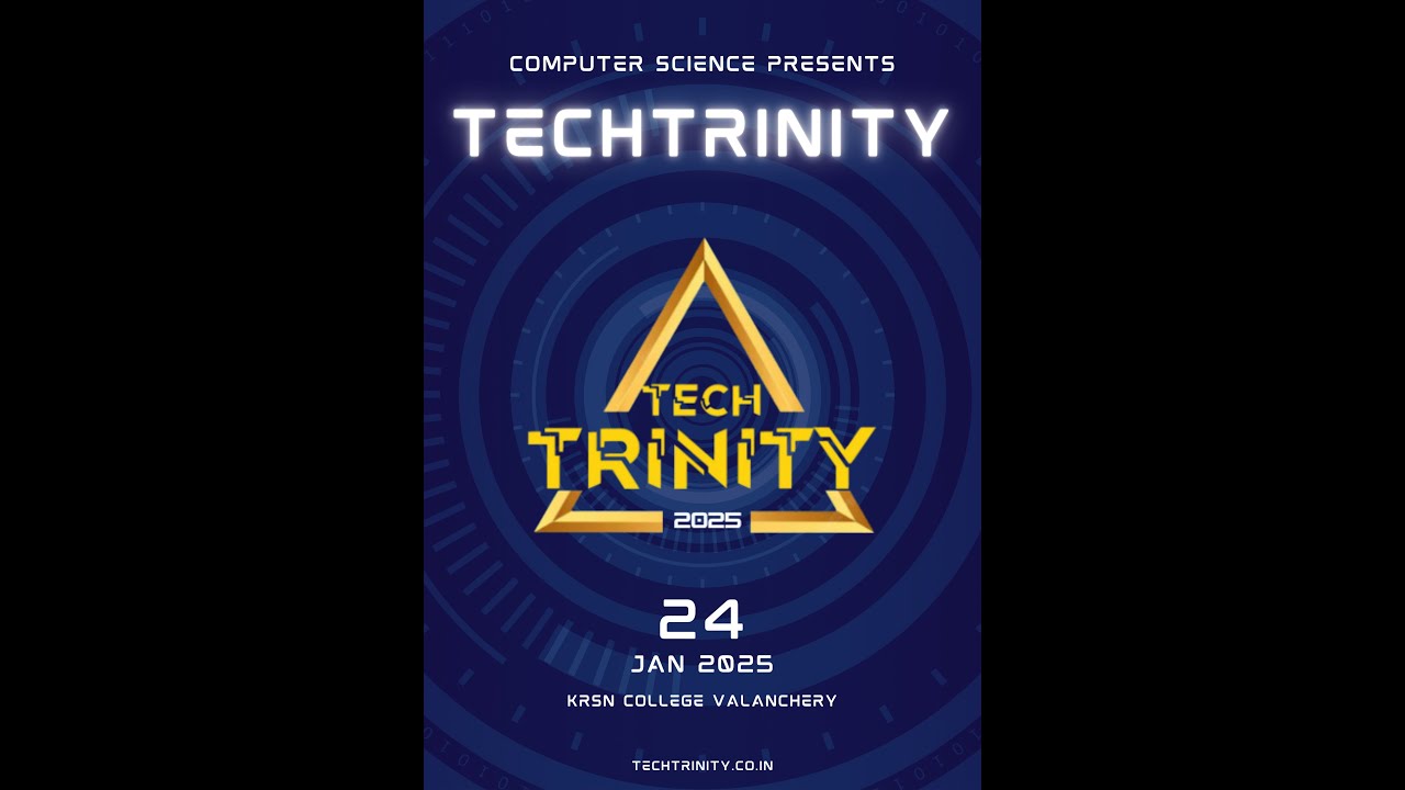 Tech Trinity 2025 An Inter Collegiate IT FEST