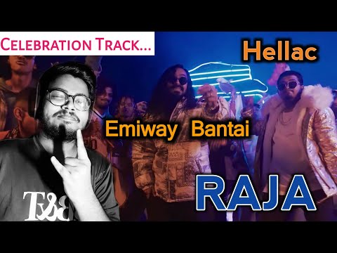 EMIWAY X HELLAC - RAJA (OFFICIAL MUSIC VIDEO) (REACTION!!)