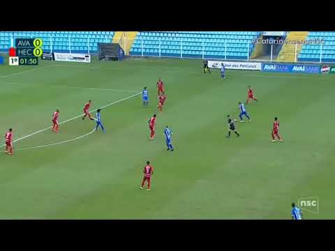 Gols e lances de Avaí x Hercílio Luz