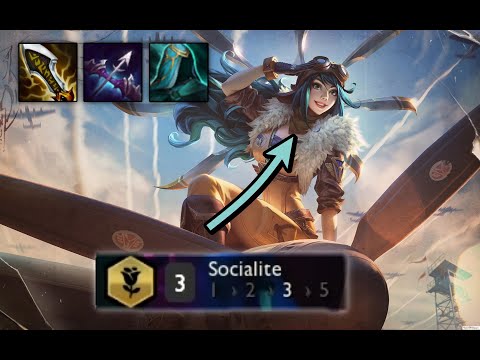 3 Socialite IRELIA - TFT Set 6.5 Neon Nights