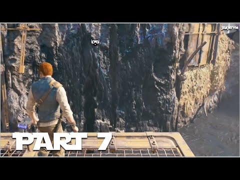 Navigating through the Derelict Dam - Star Wars Jedi Survivor - Part 7