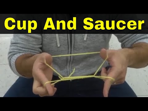 Cup And Saucer With String-Easy String Trick Tutorial