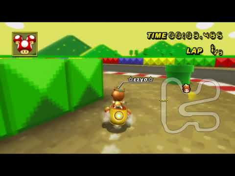 [TAS] SNES Mario Circuit 4 | Lap 1 | 4,150cc | 12.143