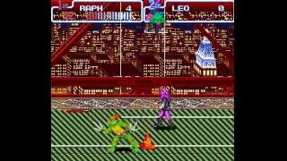 SNES Longplay 298 Teenage Mutant Ninja Turtles IV: