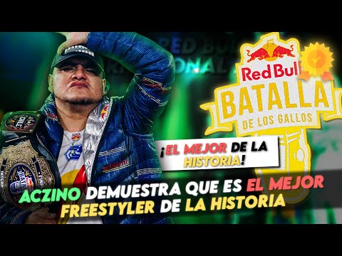 ACZINO DEMUESTRA QUE ES EL MEJOR FREESTYLER DE LA HISTORIA | REACCIÓN RED BULL INTERNACIONAL 2021