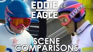 Eddie the Eagle (2016) - scene comparisons video