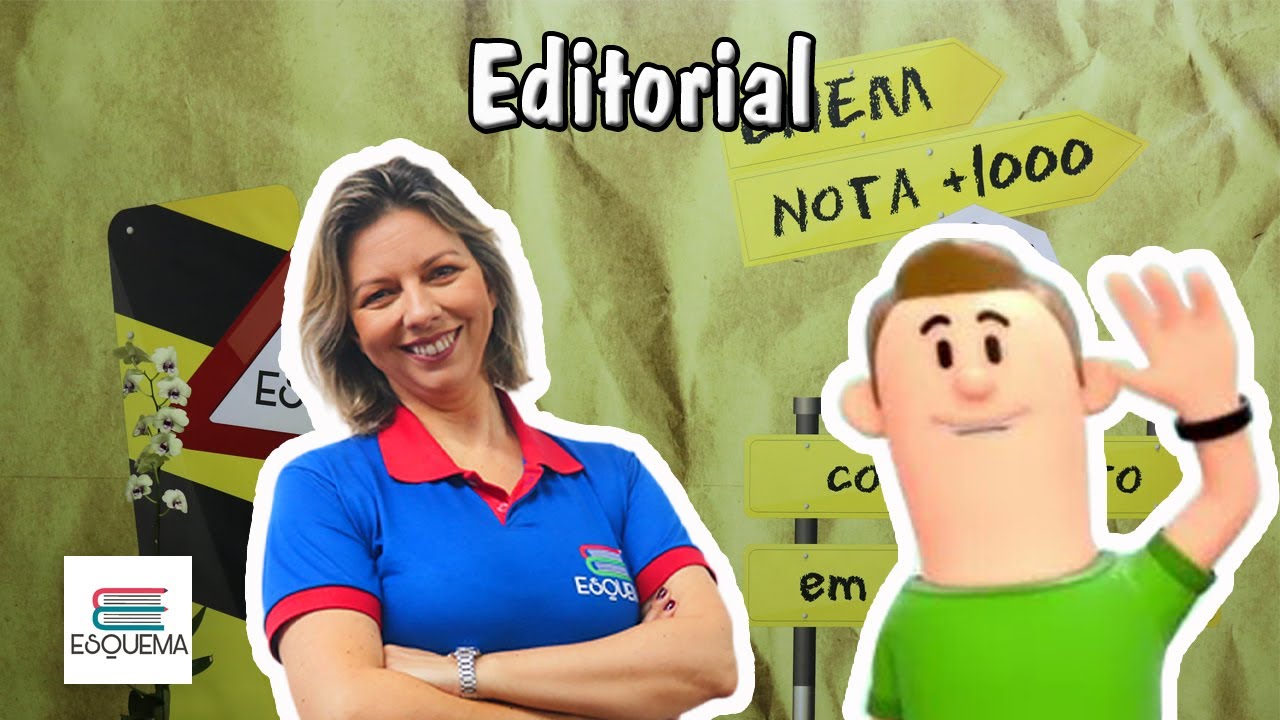 Editorial | Esquema - Aulas de Redação