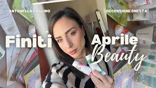 FINITI APRILE BEAUTY EDITION  ✔️🗑️🚮 || PRIMA PARTE #finitidelperiodo #empties #aprile2025