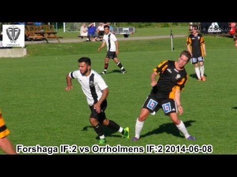 Forshaga IF:2 vs Orrholmens IF:2 2014-06-08