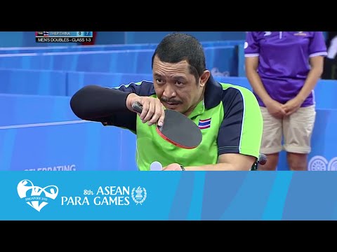 Table Tennis (Day 3) Men's Doubles - Class 1-3 Semi-Finals 1 | 8th ASEAN Para Games