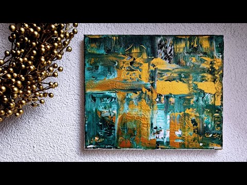 Acrylic painting made easy - abstract ingenious, for beginners - Easy Acrylic Painting for Beginners