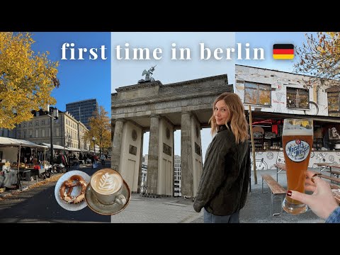 Berlin-Reise-Vlog 🇩🇪 Die Stadt erkunden, gemütliche Cafés, Orte, die man gesehen haben muss, leck...