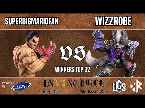 Invincible VII  -  Winners Top 32  -  SUPERBIGMARIOFAN(Kazuya) Vs. Wizzrobe(Wolf)